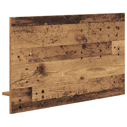 Wall-Mounted Coat Rack Old Wood 90 x 10 x 50 cm Engineered wood