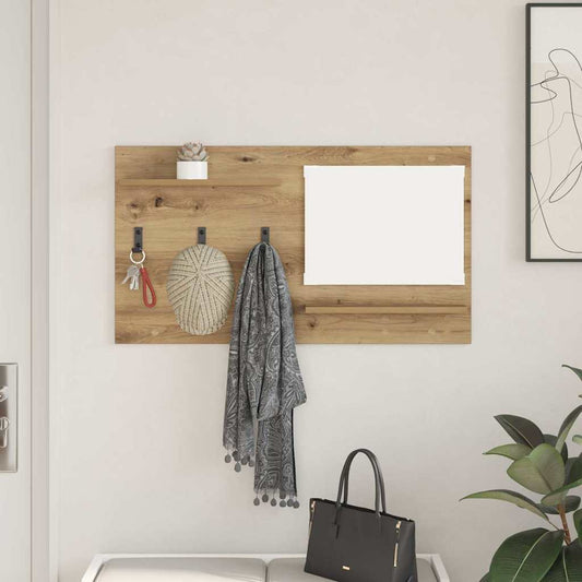 Wall-Mounted Coat Rack Wall-Mounted Artisan Oak 90 x 10 x 50 cm