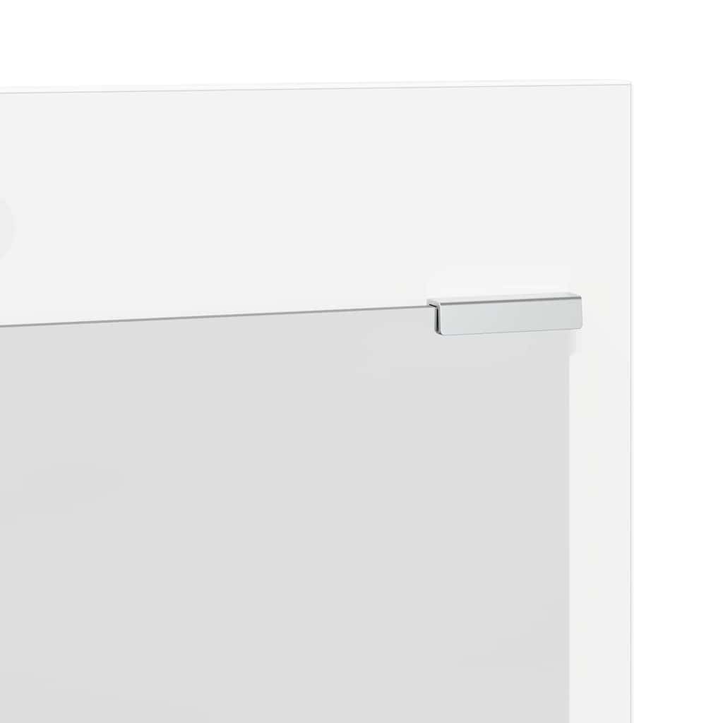 Wall-Mounted Coat Rack White 70 x 10 x 90 cm Engineered wood