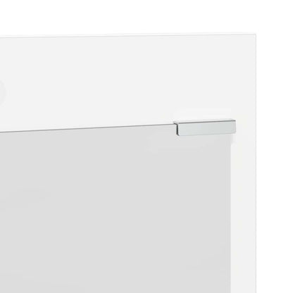 Wall-Mounted Coat Rack White 70 x 10 x 90 cm Engineered wood