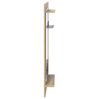 Wall-Mounted Coat Rack Wall-Mounted Sonoma Oak 70 x 10 x 90 cm
