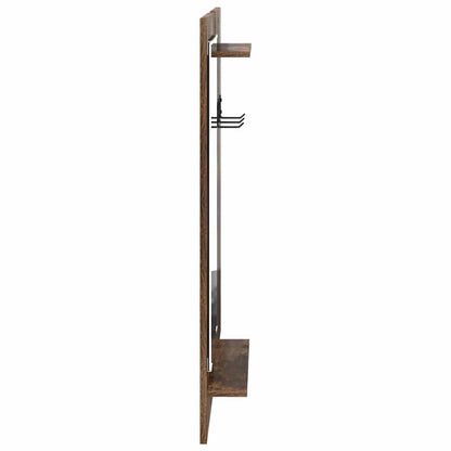 Wall-Mounted Coat Rack Wall-Mounted Smoked Oak 70 x 10 x 90 cm