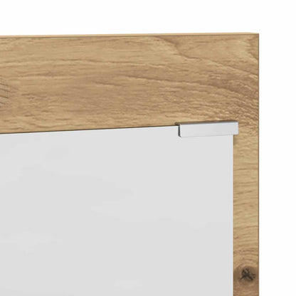 Wall-Mounted Coat Rack with Shelf Artisan Oak 70 x 10 x 90 cm