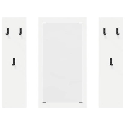 Wall-Mounted Coat Rack Wall-Mounted White 96 x 1.5 x 90 cm