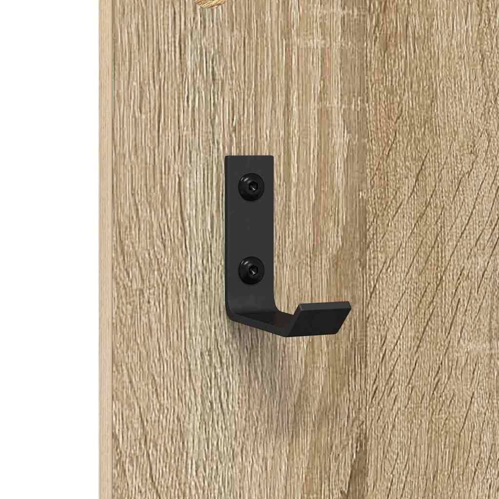 Wall-Mounted Coat Rack Wall-Mounted Sonoma Oak 96 x 1.5 x 90 cm