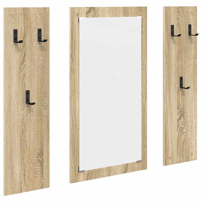Wall-Mounted Coat Rack Wall-Mounted Sonoma Oak 96 x 1.5 x 90 cm
