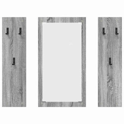 Wall-Mounted Coat Rack Wall-Mounted Grey Sonoma Engineered wood