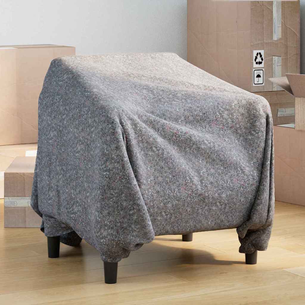 Moving Blankets 5 pcs Grey 150 x 200 cm Fabric