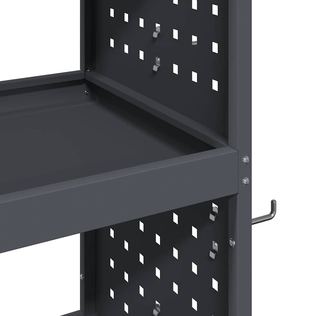 Tool Trolley Anthracite 75 x 35 x 73 cm Cold-rolled Steel