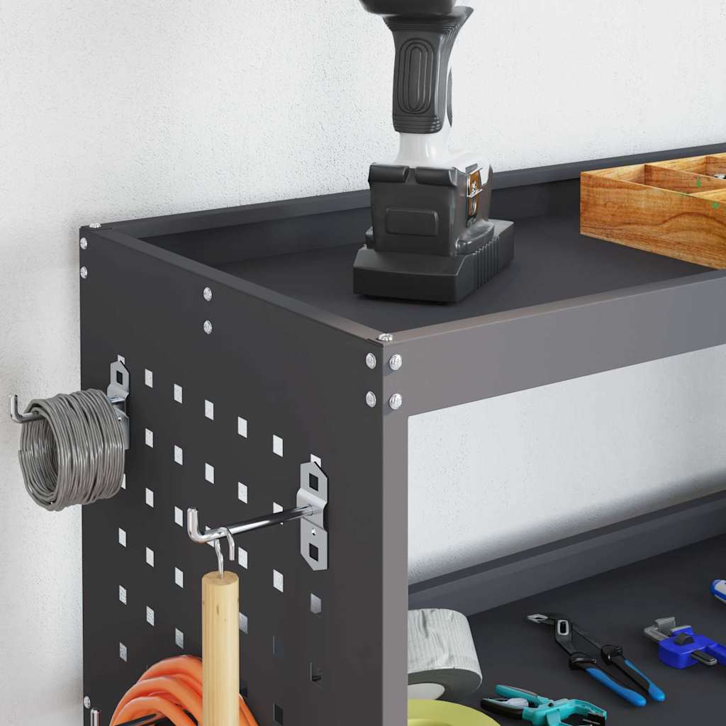 Tool Trolley Anthracite 75 x 35 x 73 cm Cold-rolled Steel