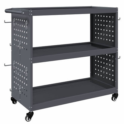 Tool Trolley Anthracite 75 x 35 x 73 cm Cold-rolled Steel