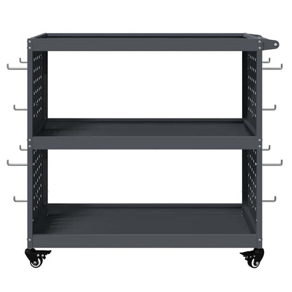 Tool Trolley Anthracite 75 x 35 x 73 cm Cold-rolled Steel