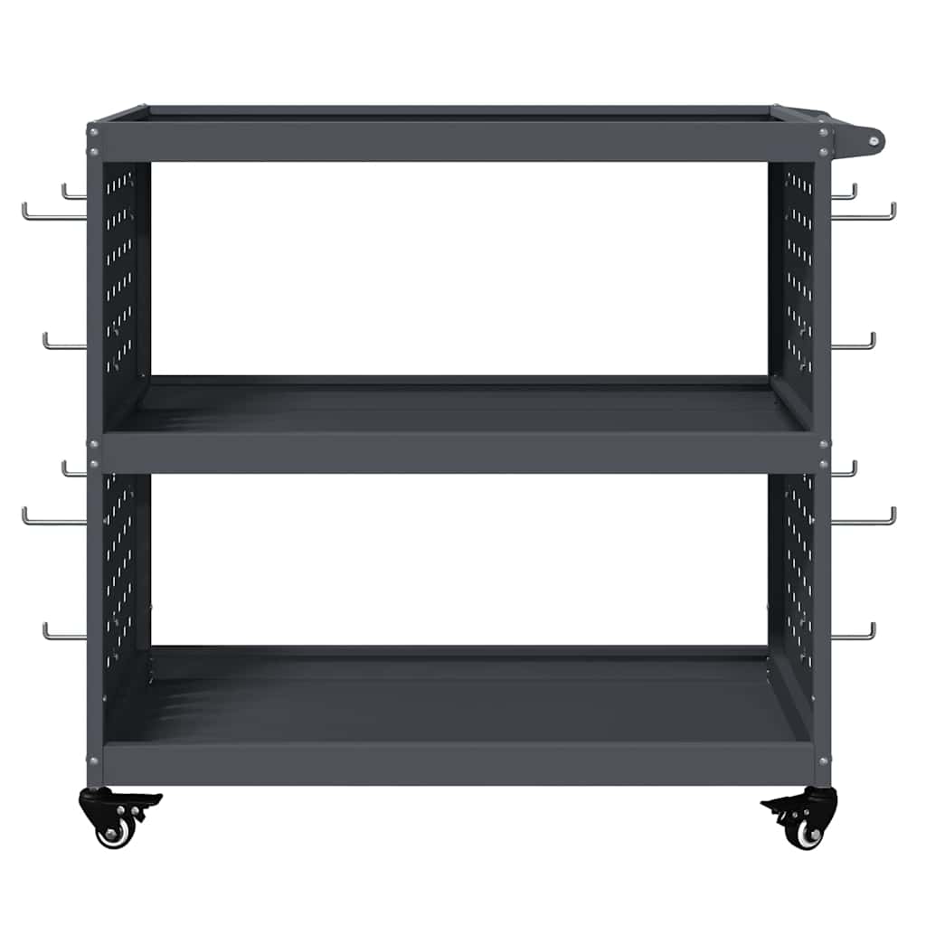 Tool Trolley Anthracite 75 x 35 x 73 cm Cold-rolled Steel