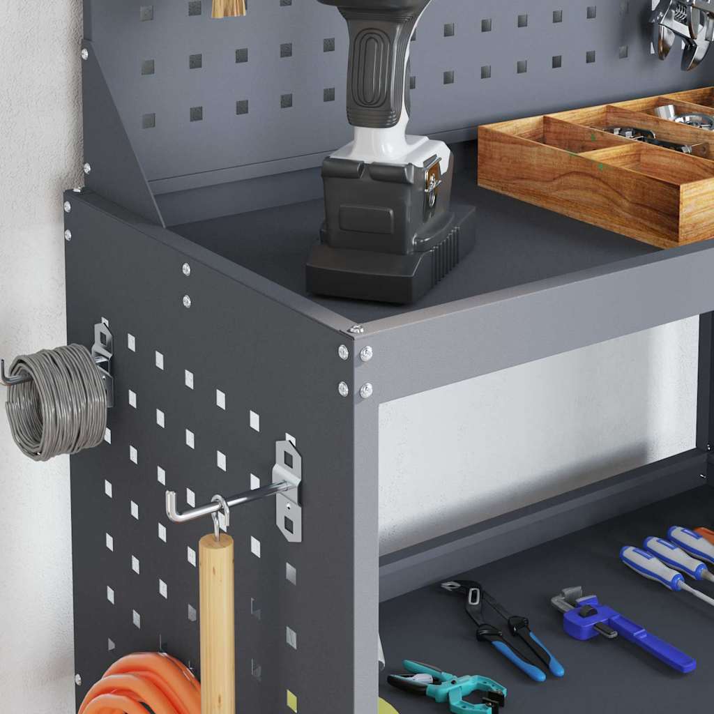 Tool Trolley Anthracite 65 x 35 x 111 cm Cold-rolled Steel