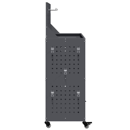 Tool Trolley Anthracite 65 x 35 x 111 cm Cold-rolled Steel