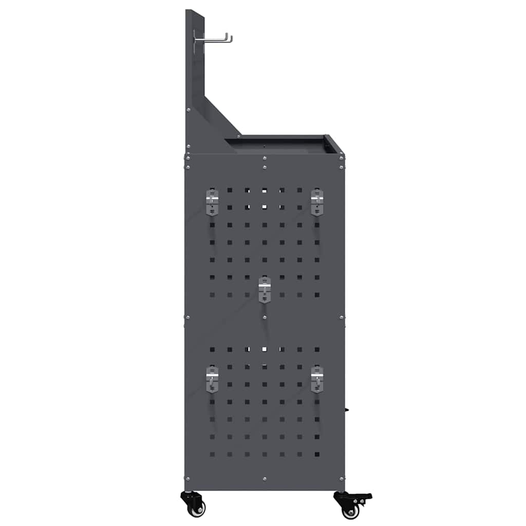 Tool Trolley Anthracite 65 x 35 x 111 cm Cold-rolled Steel