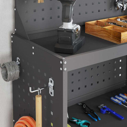 Tool Trolley Black 65 x 35 x 111 cm Cold-rolled Steel