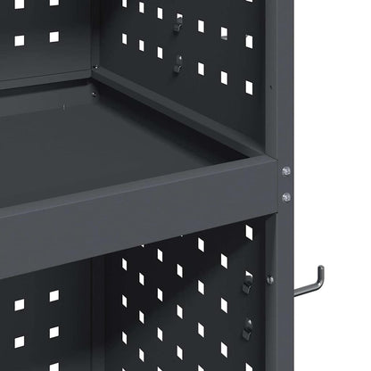 Tool Trolley Anthracite 65 x 35 x 111 cm Cold-rolled Steel