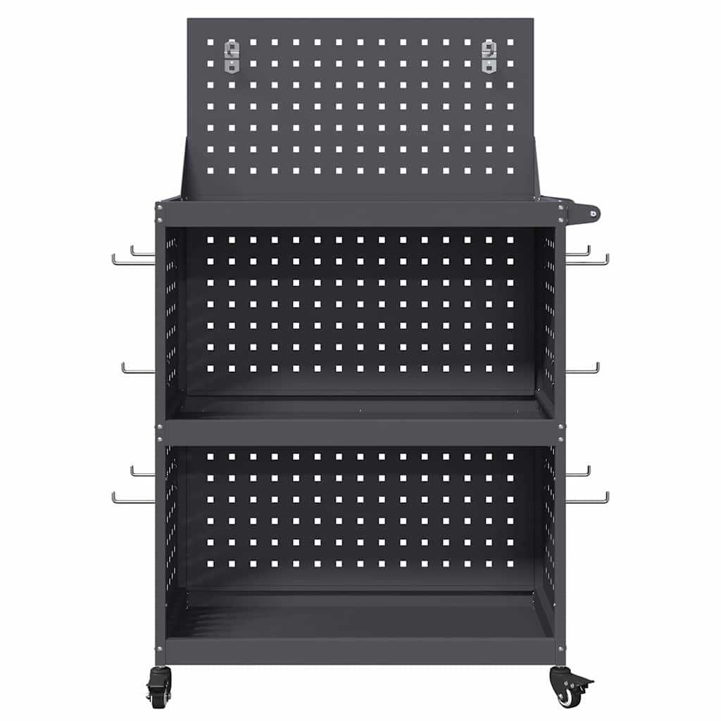 Tool Trolley Anthracite 65 x 35 x 111 cm Cold-rolled Steel