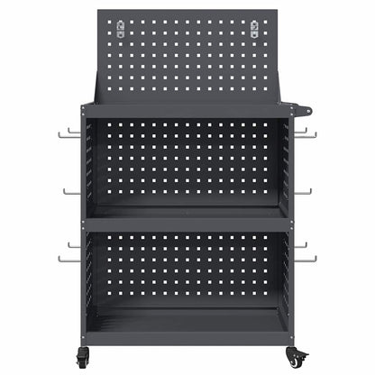 Tool Trolley Anthracite 65 x 35 x 111 cm Cold-rolled Steel