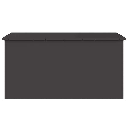Outdoor Storage Box Black 100 x 50.5 x 50 cm Steel