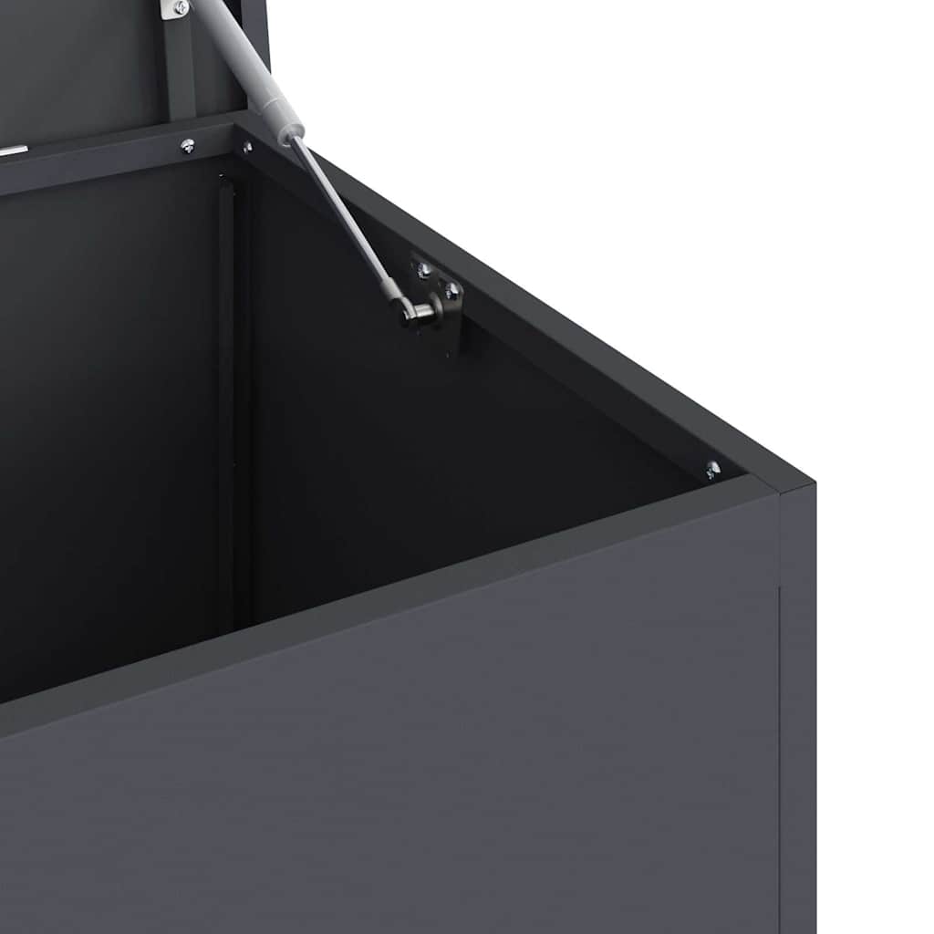 Outdoor Storage Box Anthracite 100 x 50.5 x 50 cm Steel
