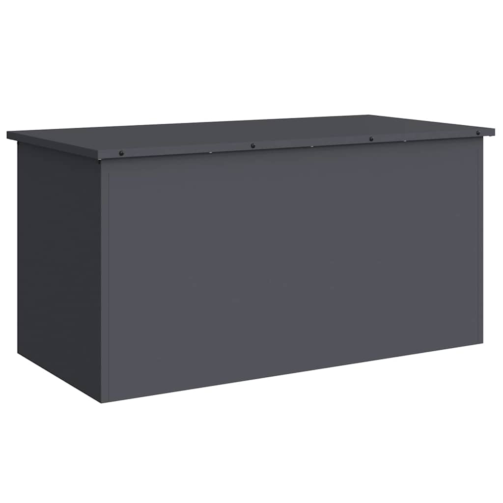 Outdoor Storage Box Anthracite 100 x 50.5 x 50 cm Steel