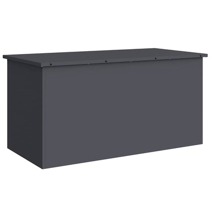 Outdoor Storage Box Anthracite 100 x 50.5 x 50 cm Steel