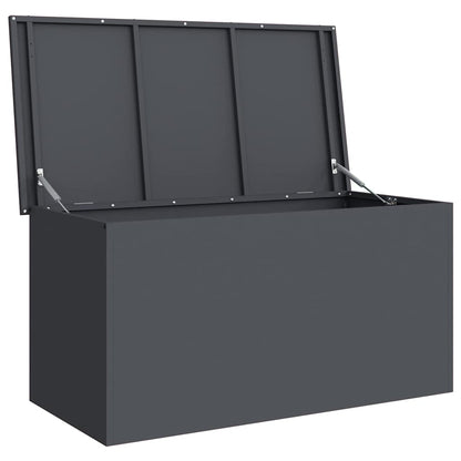 Outdoor Storage Box Anthracite 100 x 50.5 x 50 cm Steel