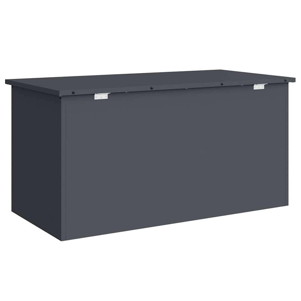Outdoor Storage Box Anthracite 100 x 50.5 x 50 cm Steel