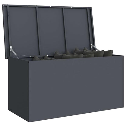 Outdoor Storage Box Anthracite 100 x 50.5 x 50 cm Steel