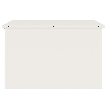 Outdoor Storage Box White 80 x 50.5 x 50 cm Steel