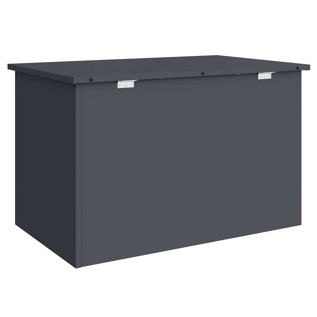 Outdoor Storage Box Anthracite 80 x 50.5 x 50 cm Steel