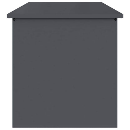 Outdoor Storage Box Anthracite 80 x 50.5 x 50 cm Steel