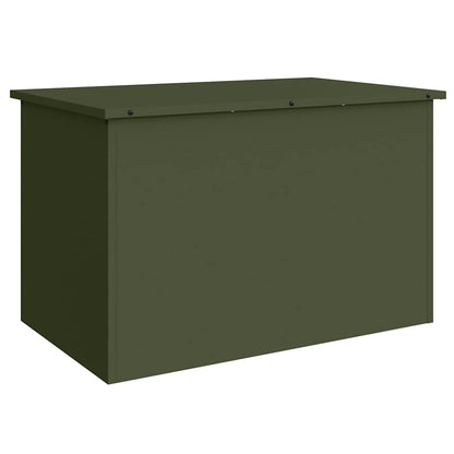 Garden Storage Cushion Box Galvanised Steel 80 x 50.5 x 50 cm