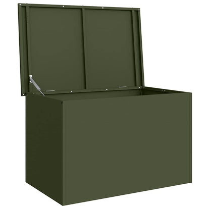 Garden Storage Cushion Box Galvanised Steel 80 x 50.5 x 50 cm
