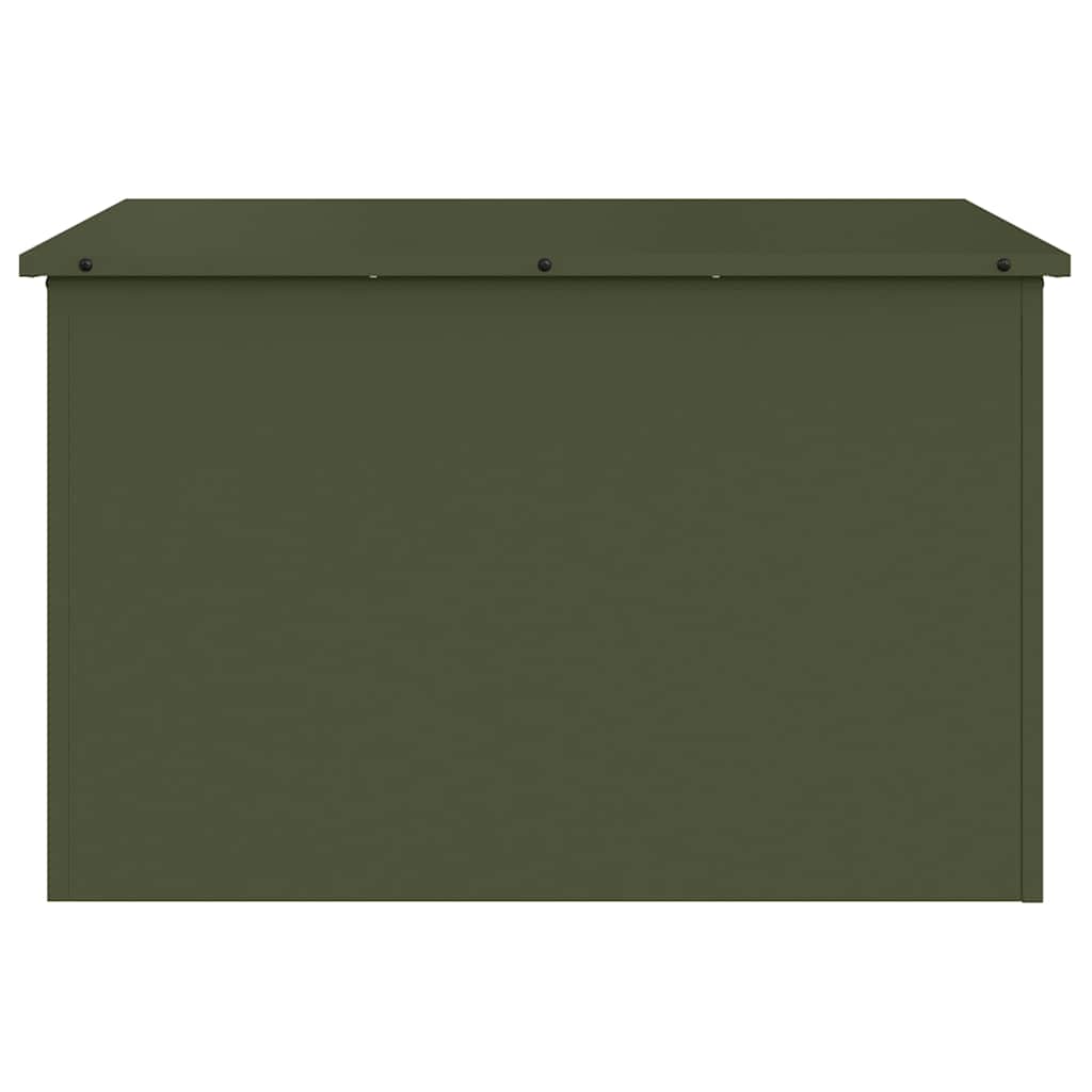 Garden Storage Cushion Box Galvanised Steel 80 x 50.5 x 50 cm