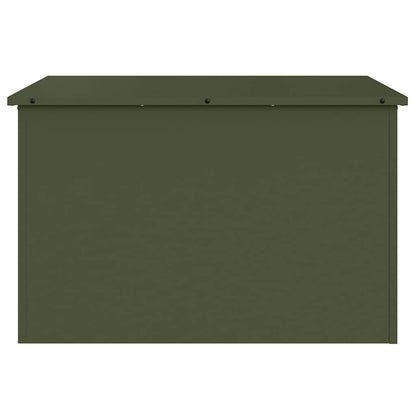 Garden Storage Cushion Box Galvanised Steel 80 x 50.5 x 50 cm