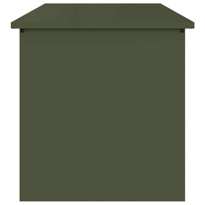 Garden Storage Cushion Box Galvanised Steel 80 x 50.5 x 50 cm