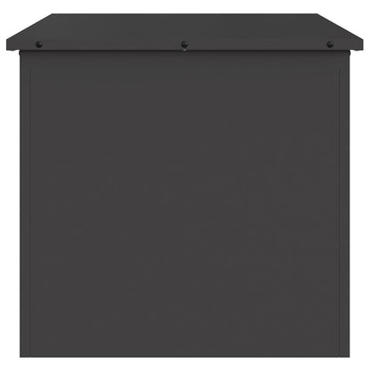 Outdoor Storage Box Black 55 x 50.5 x 50 cm Steel