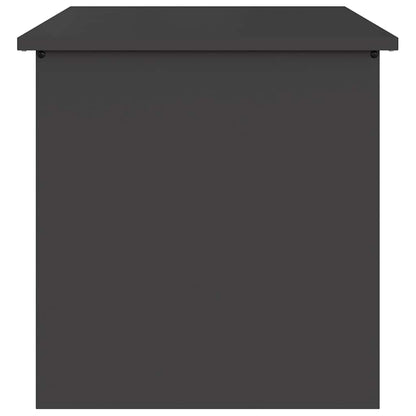 Outdoor Storage Box Black 55 x 50.5 x 50 cm Steel
