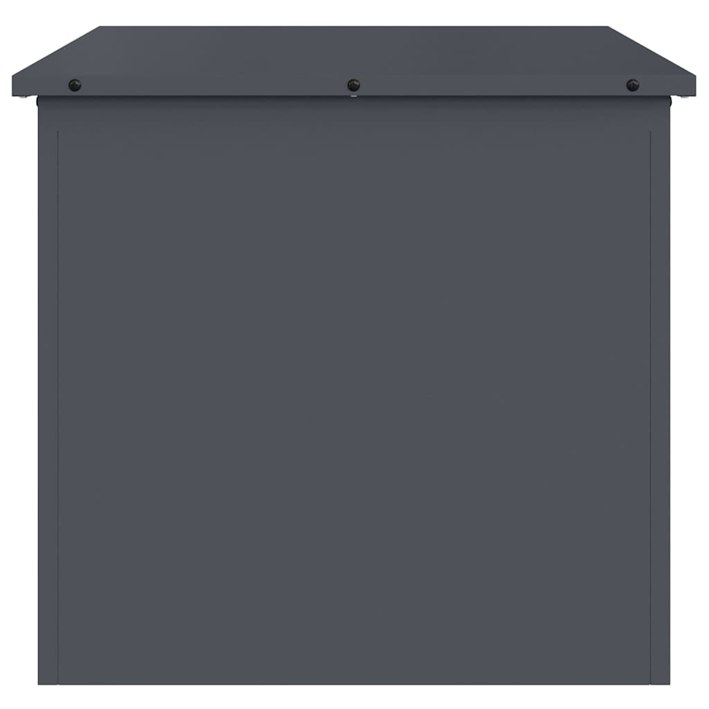Outdoor Storage Box Anthracite 55 x 50.5 x 50 cm Steel