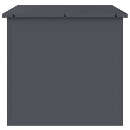 Outdoor Storage Box Anthracite 55 x 50.5 x 50 cm Steel