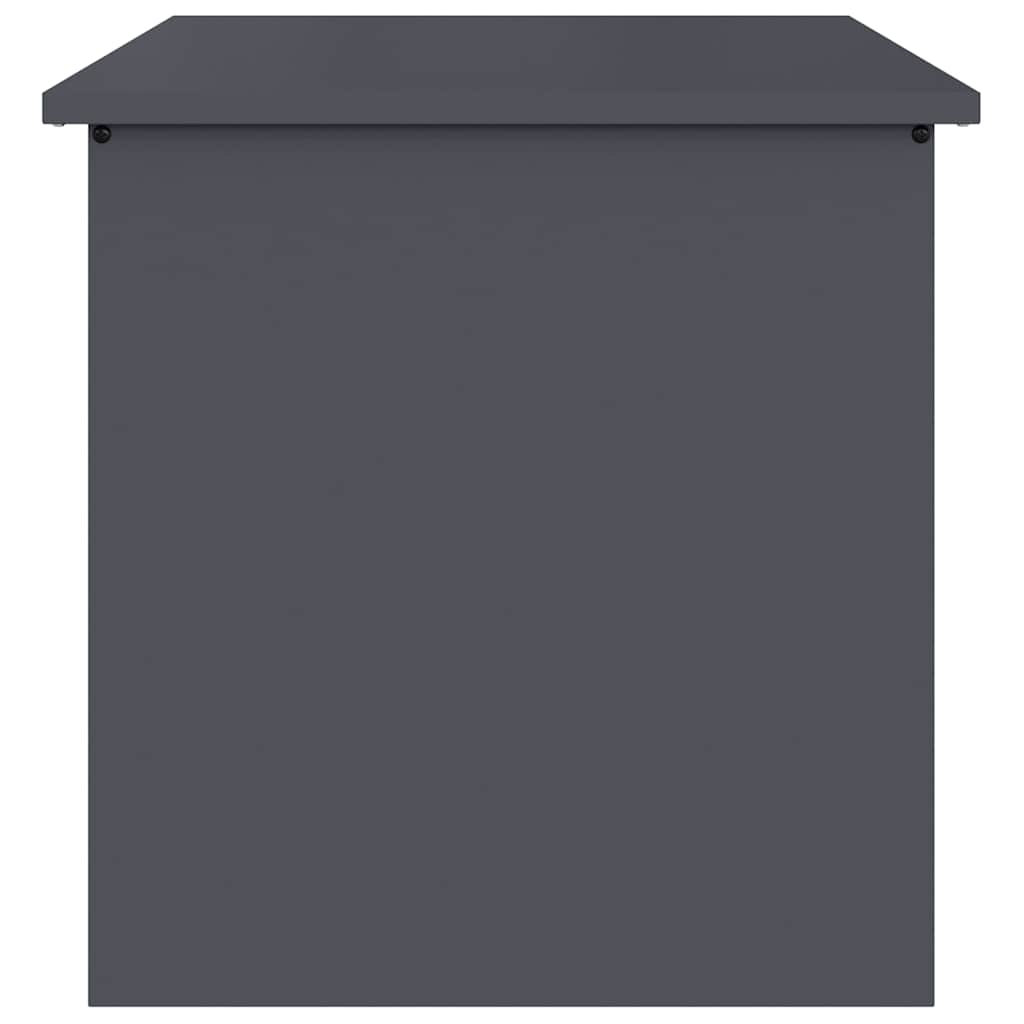 Outdoor Storage Box Anthracite 55 x 50.5 x 50 cm Steel