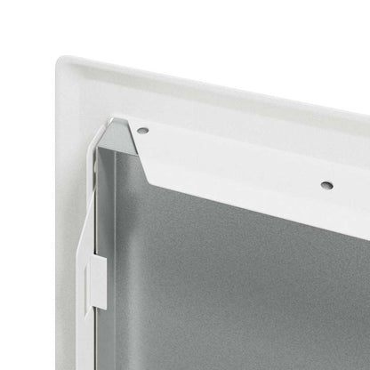 Access Panel White 33.5 x 23 x 3 cm Steel