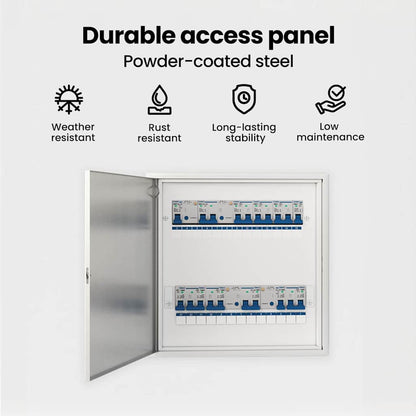 Access Panel White 63 x 63 x 3 cm Steel