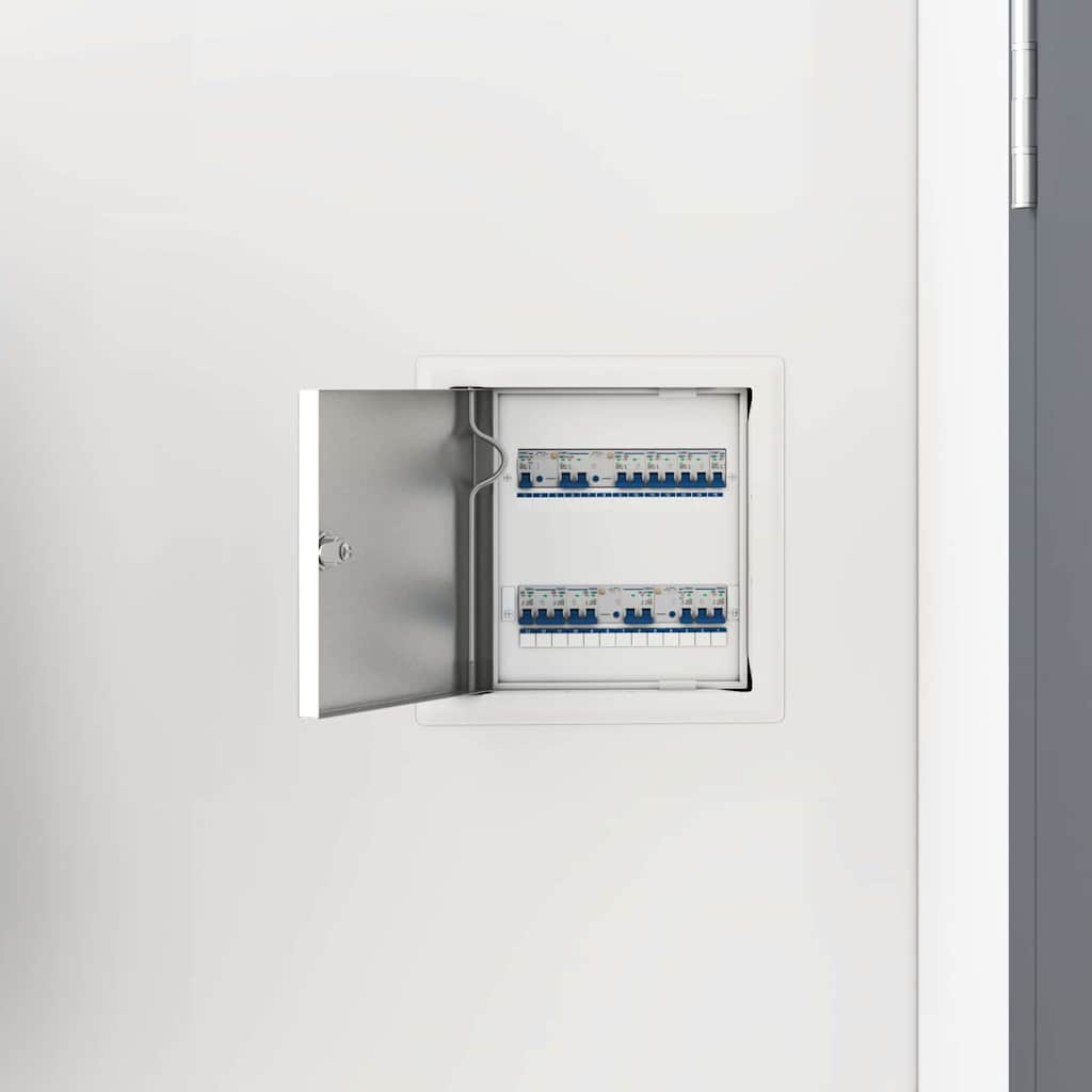 Access Panel 2 pcs White 23 x 23 x 3 cm Steel