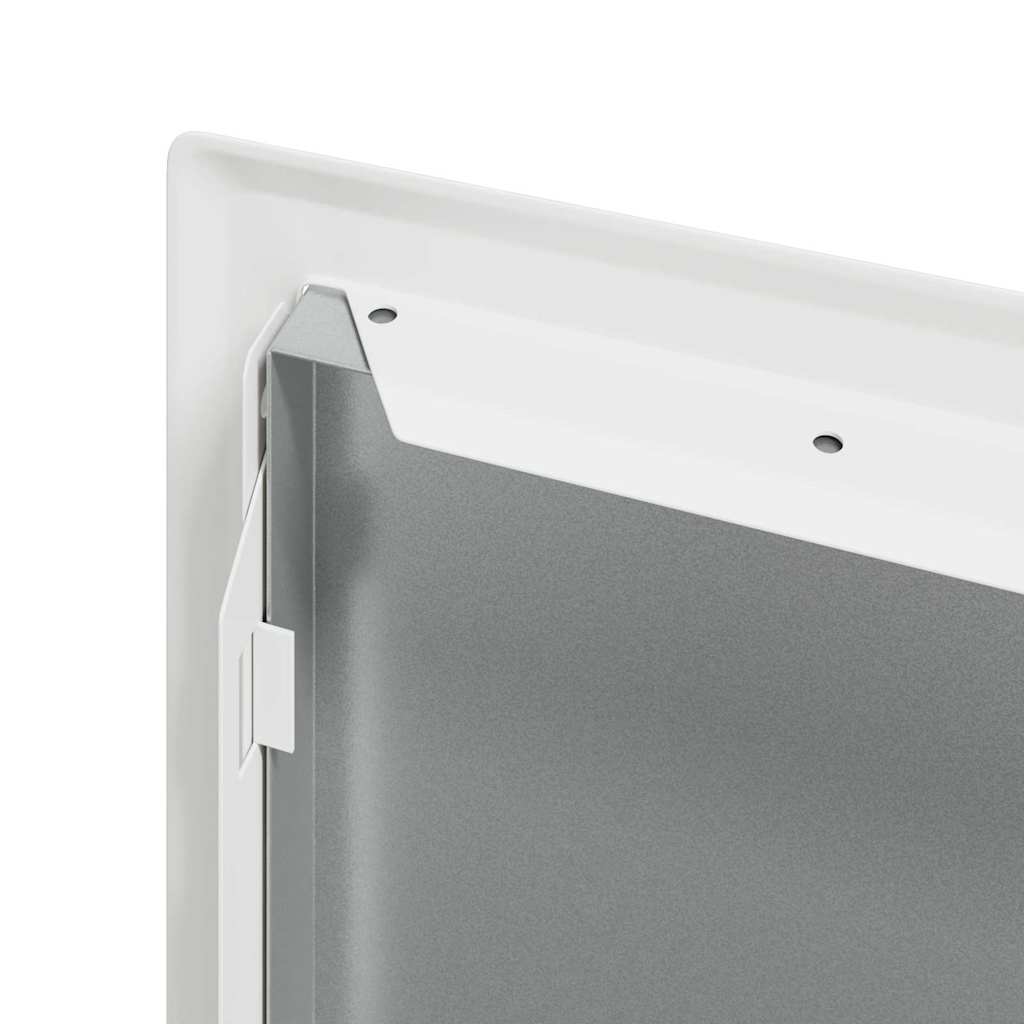 Access Panel White 33 x 33 x 3 cm Steel