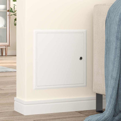 Access Panel White 33 x 33 x 3 cm Steel