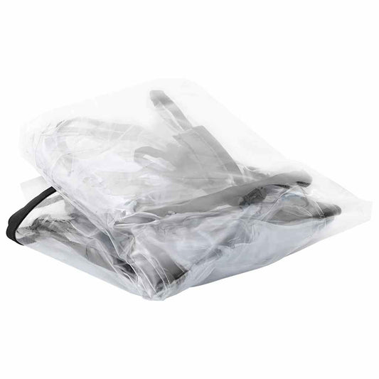 Pet Stroller Cover Folding Transparent 66 x 35 x 59 cm PVC